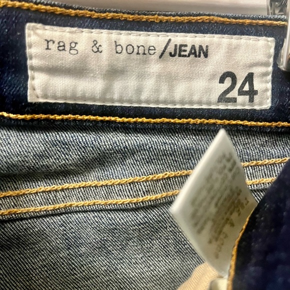Rag and Bone 10” capri jean size 24 - Picture 3 of 5